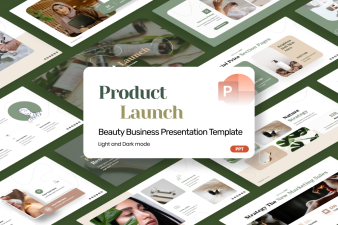 Product Launch Business PowerPoint Template